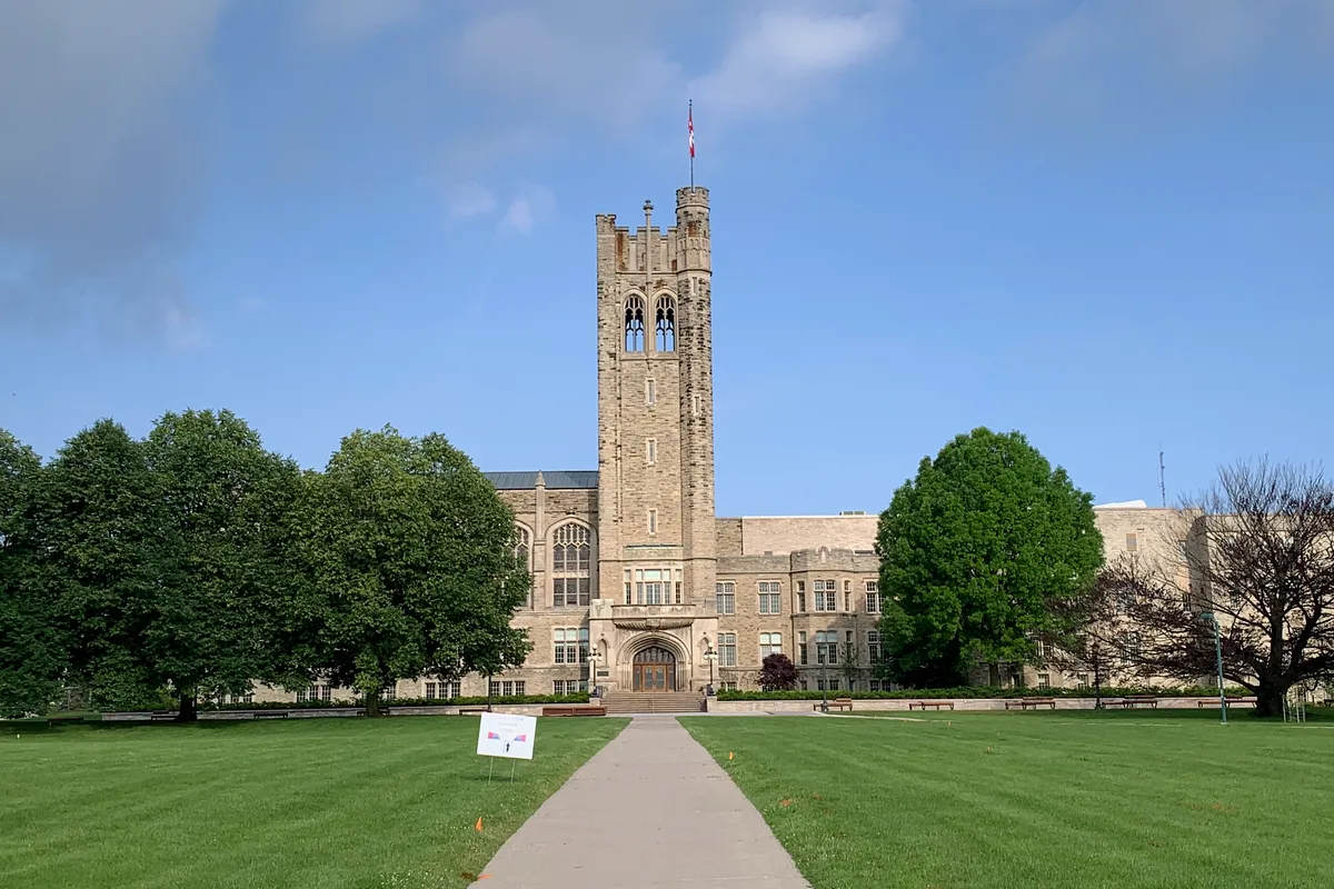 University of Western Ontario. A stock photo.